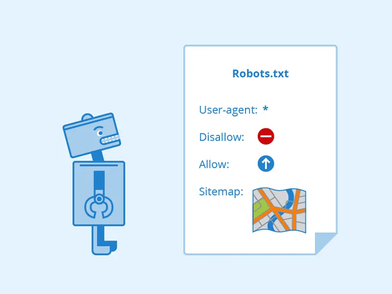 خطای موجود در فایل robots.txt