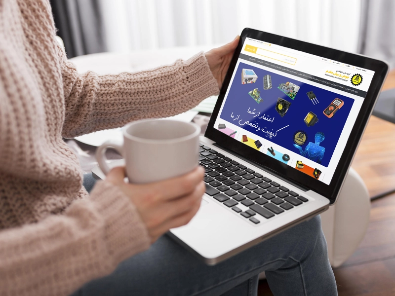 طراحی سایت گروه فنی و مهندسی جوش و برش مقدم 2