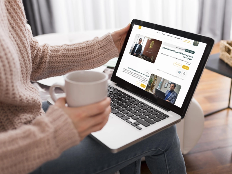 پیاده سازی سایت شخصی آقای امین شهریاری احمدی 2