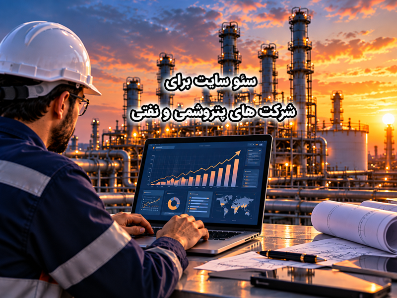 سئو سایت شرکت های پتروشیمی و پالایشگاه های نفتی